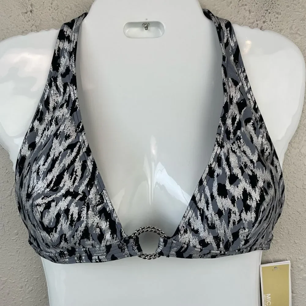 NWT MICHAEL Michael Kors Bikini Top and Matching Bottoms XS, S, or M